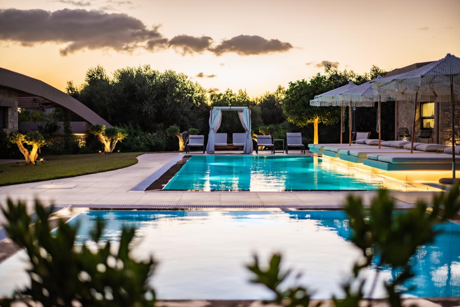 Nestor Luxury Villas Romanos  Extérieur photo